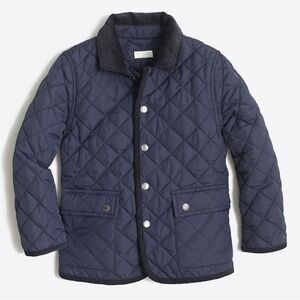 Crewcuts Quilted Boys' Barn Jacket Navy Size 16